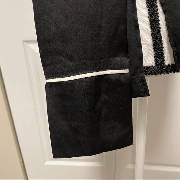 Cotton Candy LA XS Black button down pajama top - Picture 3 of 13